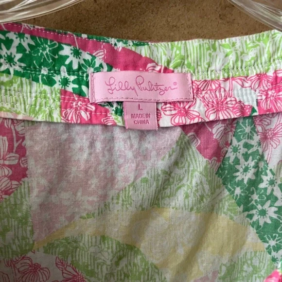 Lilly Pulitzer swim cover up Large - Picture 2 of 2